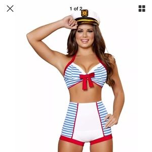 Roma 3 piece pinup sailor.  Patriotic costume